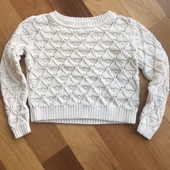 Tommy Hilfiger cropped knit sweater - Picture 1 of 5